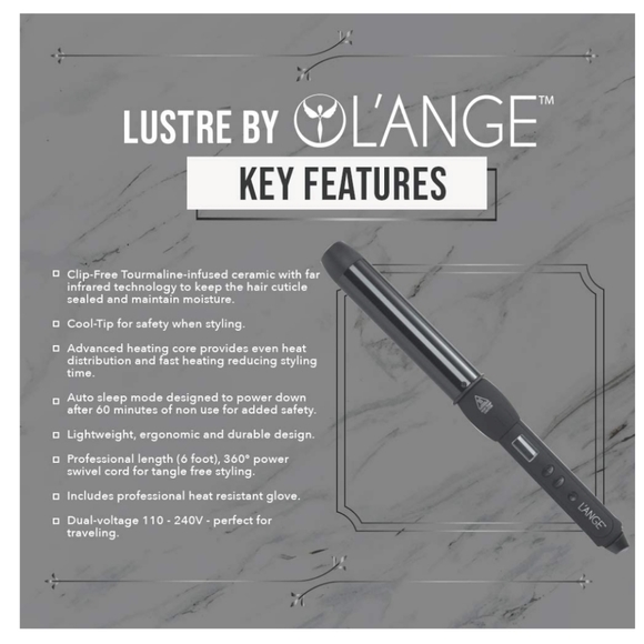 L'ANGE Lustre 32mm Tourmaline Digital Wand - Picture 9 of 10